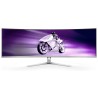 Philips Evnia 8000 49M2C8900/00 monitor komputerowy 124,2 cm (48.9") 5120 x 1440 px Dual QHD QDOLED Biały