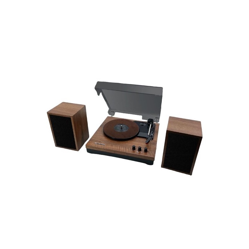 Gramofon MUSE MT-108 BT Czarno-brązowy Gramofon MUSE MT-108 BT Czarno-brązowy