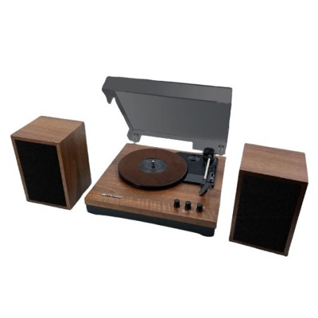 Gramofon MUSE MT-108 BT Czarno-brązowy