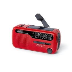 Radio z własnym zasilaniem Muse MH-07 RED, Czerwony