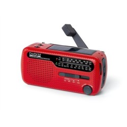 Radio z własnym zasilaniem Muse MH-07 RED, Czerwony