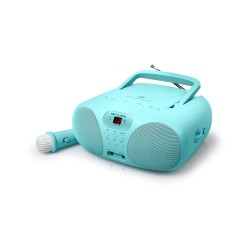 Muse MD-203 KB przenośny system stereo Analogowy FM Niebieski
