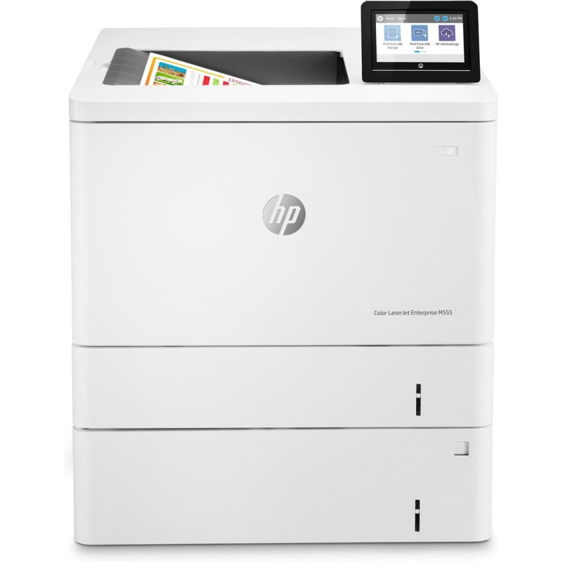 HP Color LaserJet Enterprise Drukarka M555x, Drukowanie, Drukowanie dwustronne HP Color LaserJet Enterprise Drukarka M555x, Drukowanie, Drukowanie dwustronne