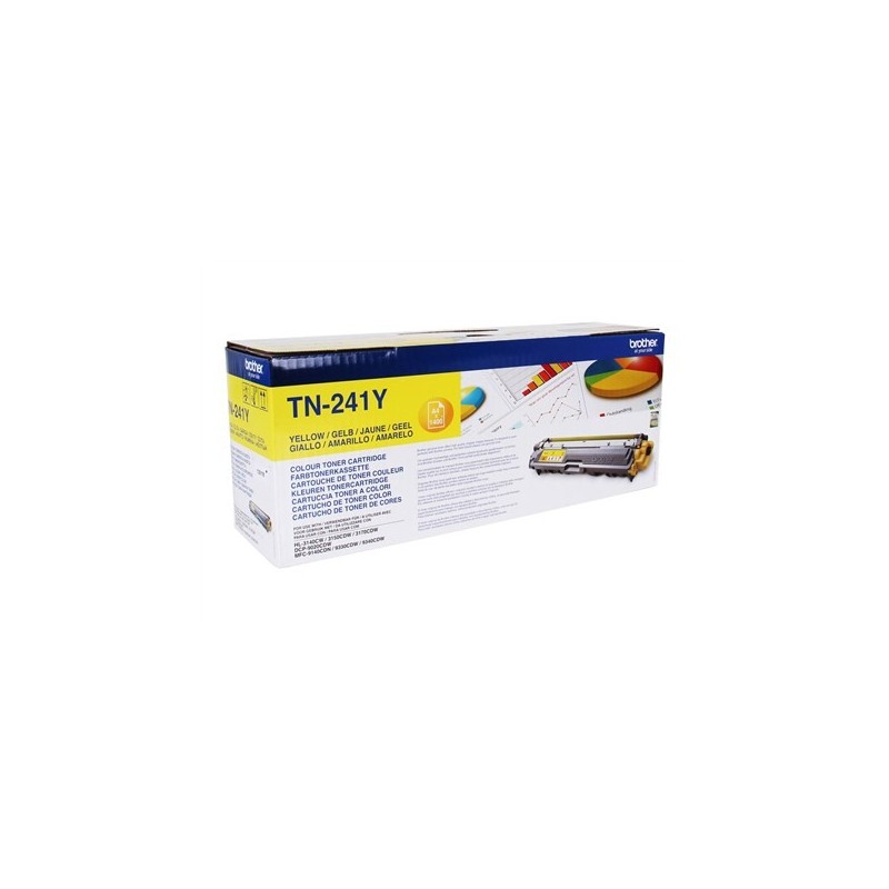 Brother TN-241Y kaseta z tonerem 1 szt. Oryginalny Żółty
