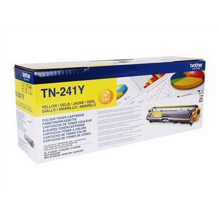 Brother TN-241Y kaseta z tonerem 1 szt. Oryginalny Żółty
