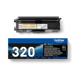 Brother TN-320BK kaseta z tonerem 1 szt. Oryginalny Czarny