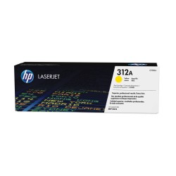 HP Wkład LaserJet 312A z żółtym tonerem