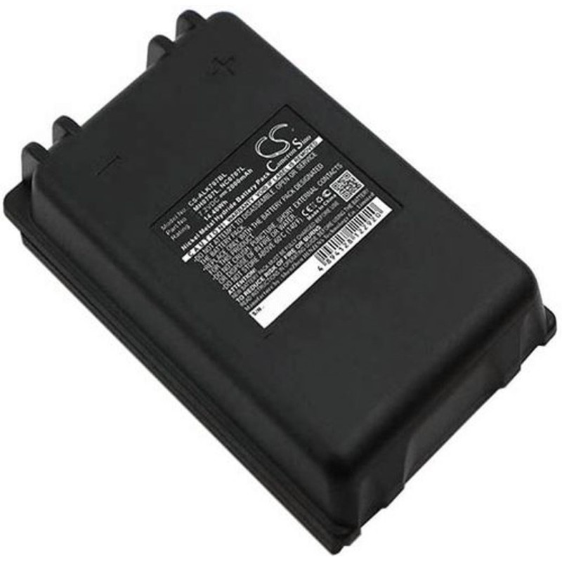 Bateria do Autec MH0707L 7,2V 2000mAh NiMH