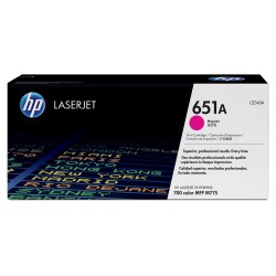 HP 651A oryginalny wkład z purpurowym tonerem LaserJet