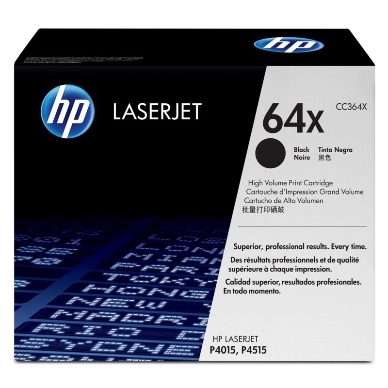 HP 64X High Yield Black Original LaserJet Toner Cartridge kaseta z tonerem 1 szt. Oryginalny Czarny HP 64X High Yield Black Original LaserJet Toner Cartridge kaseta z tonerem 1 szt. Oryginalny Czarny