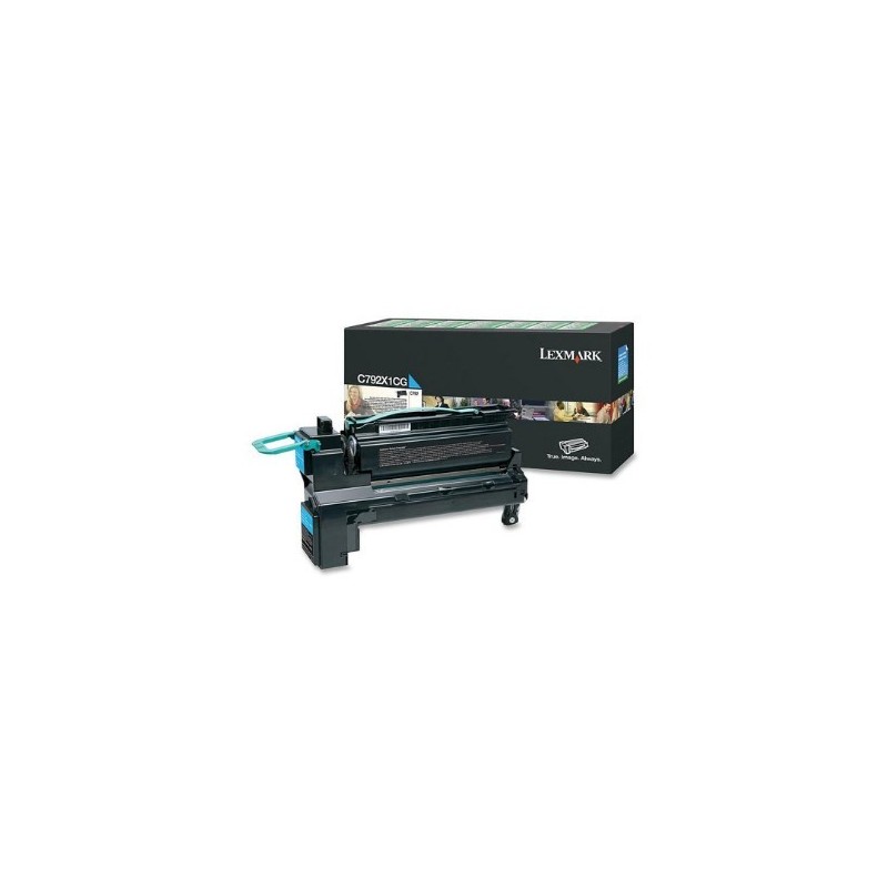 Lexmark Toner C792X1CG Cyan Lexmark Toner C792X1CG Cyan