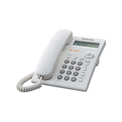 Telefon przewodowy Panasonic KX-TSC11PDW Biały
