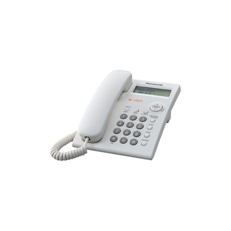Telefon przewodowy Panasonic KX-TSC11PDW Biały Telefon przewodowy Panasonic KX-TSC11PDW Biały