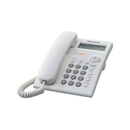 Telefon przewodowy Panasonic KX-TSC11PDW Biały