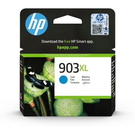 HP Oryginalny błękitny wkład atramentowy 903XL