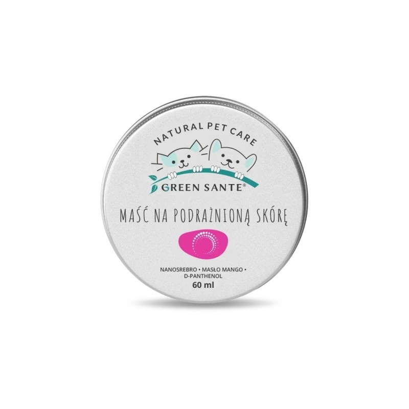 JM SANTE GREEN SANTE NATURALNA MAŚĆ NA PODRAŻNIONĄ SKÓRĘ 60 ml JM SANTE GREEN SANTE NATURALNA MAŚĆ NA PODRAŻNIONĄ SKÓRĘ 60 ml