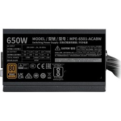 COOLER MASTER ZASILACZ MWE Bronze V3 650 W