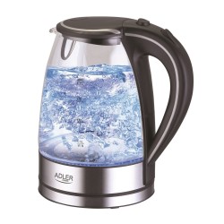 Czajnik elektryczny Adler AD 1225 (2000W 1.7l kolor przeźroczysty)
