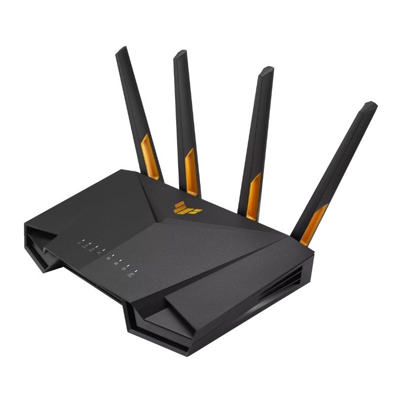 ASUS TUF Gaming AX4200 router bezprzewodowy 2,5 Gigabit Ethernet Dual-band (2.4 GHz/5 GHz) Czarny, Pomarańczowy ASUS TUF Gaming AX4200 router bezprzewodowy 2,5 Gigabit Ethernet Dual-band (2.4 GHz/5 GHz) Czarny, Pomarańczowy