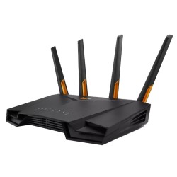 ASUS TUF Gaming AX4200 router bezprzewodowy 2,5 Gigabit Ethernet Dual-band (2.4 GHz/5 GHz) Czarny, Pomarańczowy
