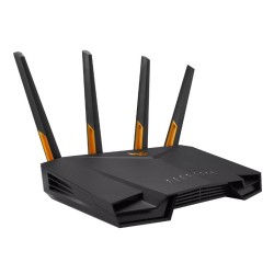 ASUS TUF Gaming AX4200 router bezprzewodowy 2,5 Gigabit Ethernet Dual-band (2.4 GHz/5 GHz) Czarny, Pomarańczowy