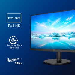 Philips V Line 271V8LA/00 LED display 68,6 cm (27") 1920 x 1080 px Full HD Czarny