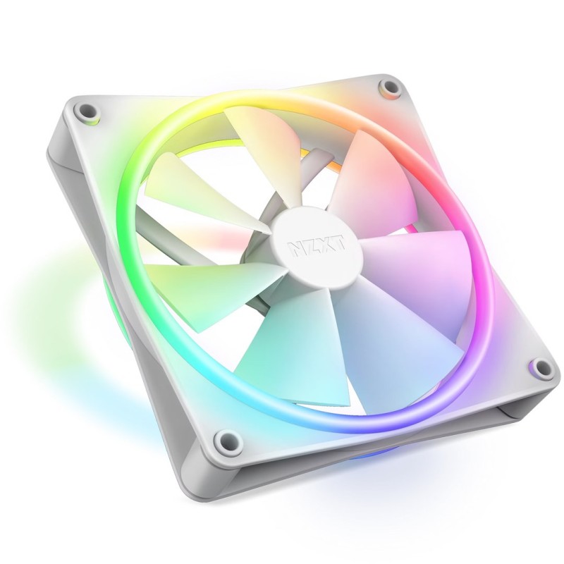 NZXT F140 RGB DUO Wentylator 14 cm Biały 1 szt. NZXT F140 RGB DUO Wentylator 14 cm Biały 1 szt.