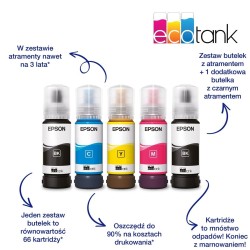 Epson EcoTank L3270 WiFi - wielofunkcyjna drukarka A4 z łącznością Wi-Fi i stałym zasilaniem w atrament
