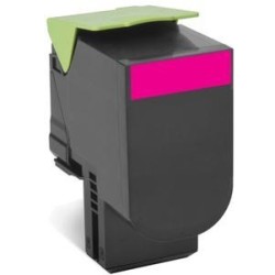 Lexmark 80C2HME kaseta z tonerem 1 szt. Oryginalny Purpurowy