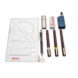 Zestaw kreślarski ROTRING isograph College Set - 3 szt. 0,25 / 0,35 / 0,5