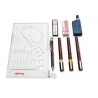 Zestaw kreślarski ROTRING isograph College Set - 3 szt. 0,25 / 0,35 / 0,5