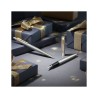 Parker-Zestaw pióro + długopis Jotter Stalowy GT