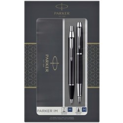 Parker 2093215 zestaw piór Czarny, Srebrny 2 szt.