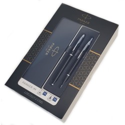 Parker 2093215 zestaw piór Czarny, Srebrny 2 szt.