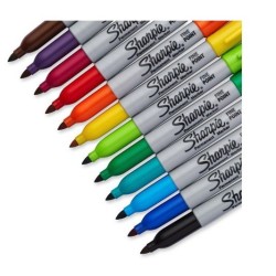 Sharpie Fine marker 18 szt. Końcówka cienka Wielobarwny