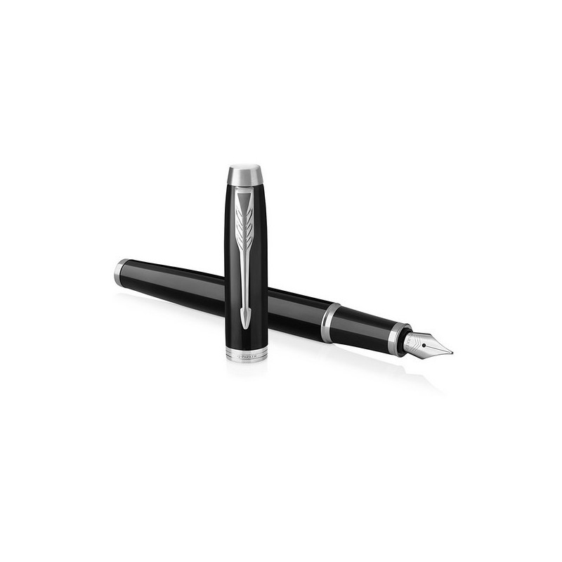 Parker IM wieczne pióro System napełniania nabojem Czarny, Chrom 1 szt. Parker IM wieczne pióro System napełniania nabojem Czarny, Chrom 1 szt.