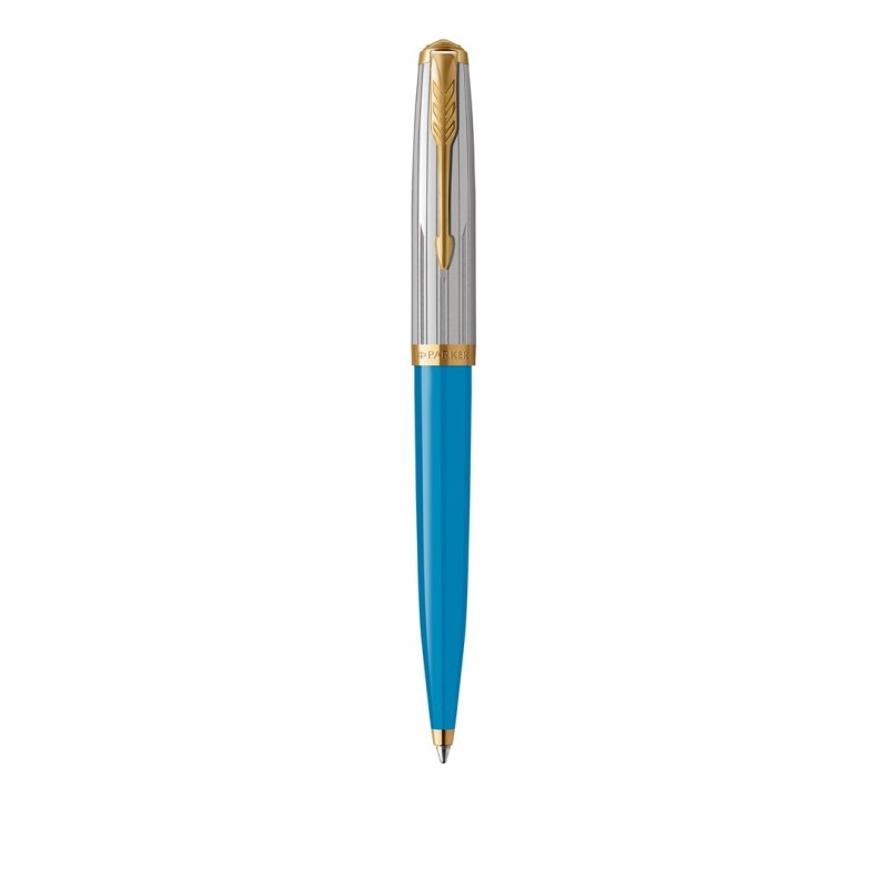 Długopis Parker 51 Premium Turquoise GT