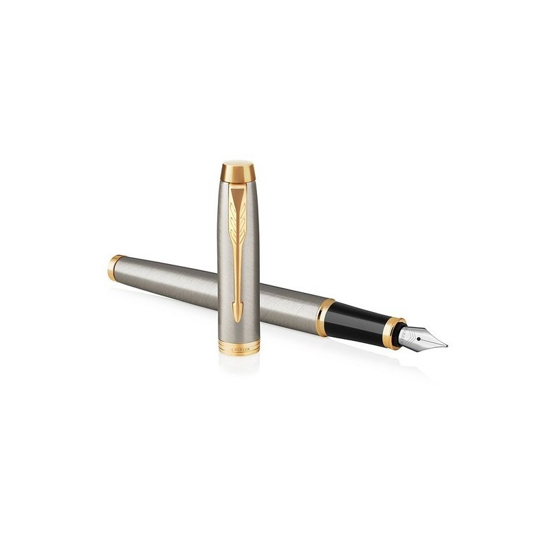 Pióro Parker IM Brushed Metal GT 1931649 z etui Pióro Parker IM Brushed Metal GT 1931649 z etui