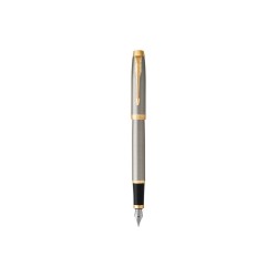 Pióro wieczne Parker IM Brushed Metal GT (M)
