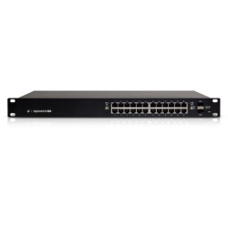 Ubiquiti EdgeSwitch 24 250W Zarządzany L2/L3 Gigabit Ethernet (10/100/1000) Obsługa PoE 1U Czarny