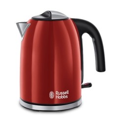 Russell Hobbs 20412-70 czajnik elektryczny Czarny, Czerwony, Stal nierdzewna