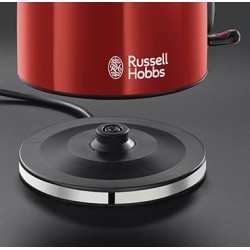 Russell Hobbs 20412-70 czajnik elektryczny Czarny, Czerwony, Stal nierdzewna
