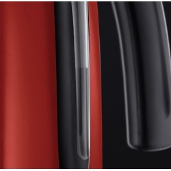 Russell Hobbs 20412-70 czajnik elektryczny Czarny, Czerwony, Stal nierdzewna