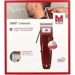 Maszynka do strzyżenia MOSER 1430-0050, 1400 Cordless Kerp. mašinele