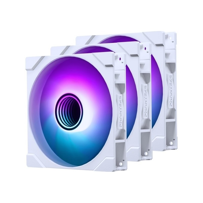 Wentylator PHANTEKS M25 Gen2 PWM D-RGB, 3-pak - 140mm, biały