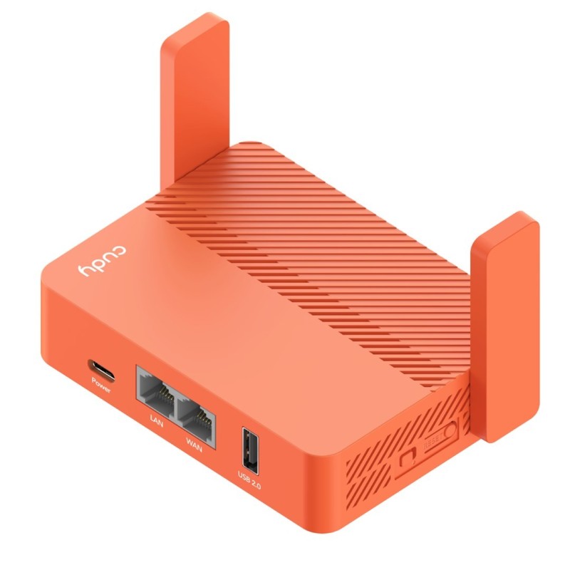 Cudy AC1200 router bezprzewodowy Fast Ethernet Pomarańczowy Cudy AC1200 router bezprzewodowy Fast Ethernet Pomarańczowy