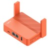 Cudy AC1200 router bezprzewodowy Fast Ethernet Pomarańczowy