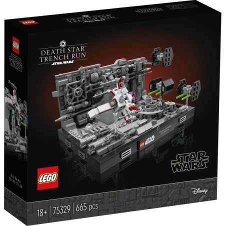 Zestaw LEGO Star Wars 75329 Diorama: Szturm na Gwiazdę Śmierci