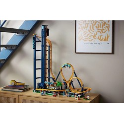 LEGO ICONS 10303 KOLEJKA GÓRSKA Z PĘTLAMI