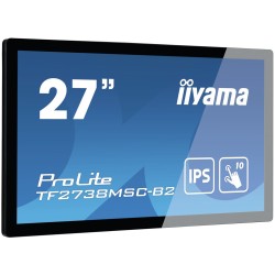 iiyama ProLite TF2738MSC-B2 monitor komputerowy 68,6 cm (27") 1920 x 1080 px Full HD LED Ekran dotykowy Przeznaczony dla wielu